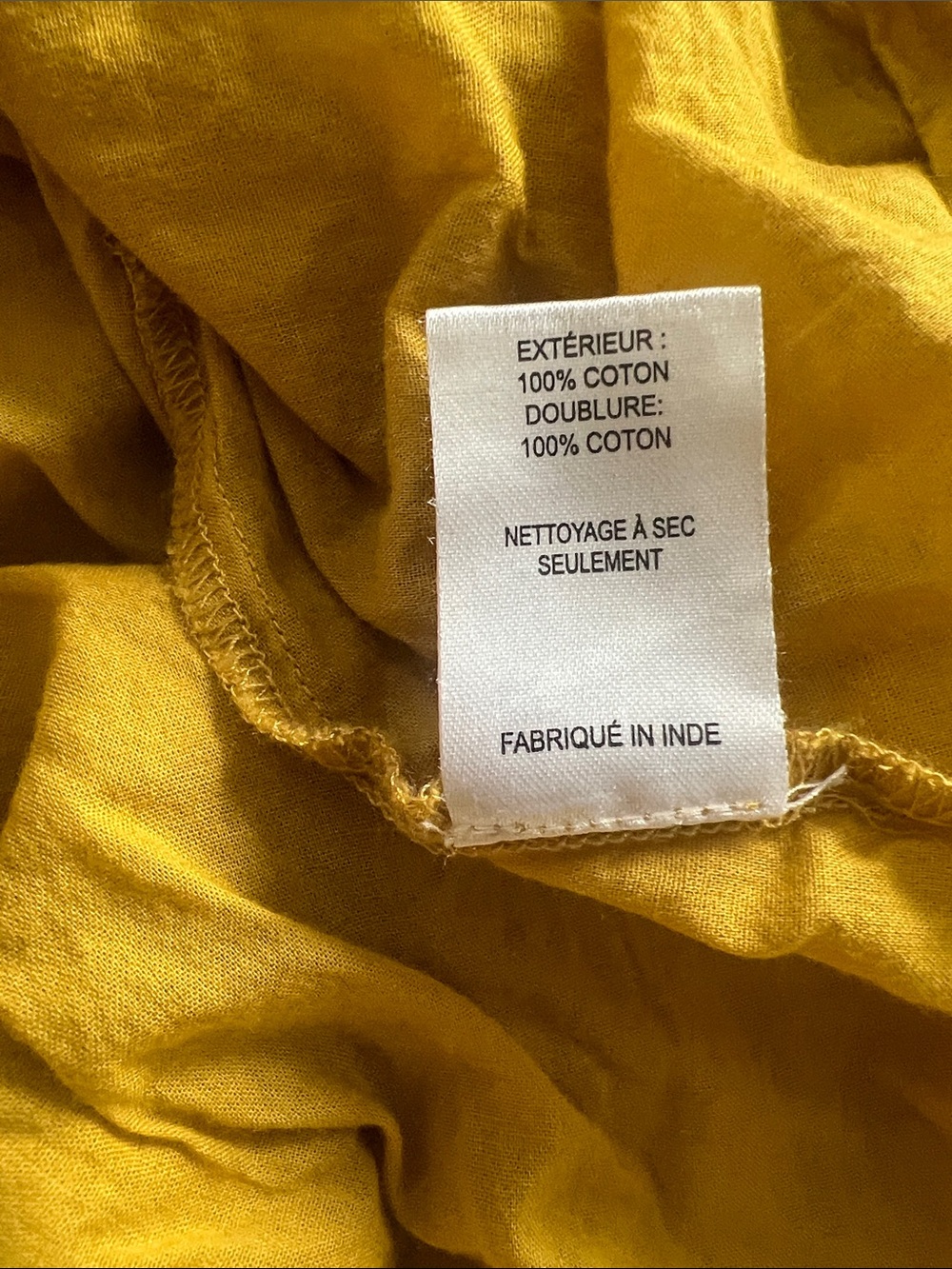 Sea New York Adrienne Tiered Cotton Dress In Yellow Mustard.Size M - Picture 13 of 13